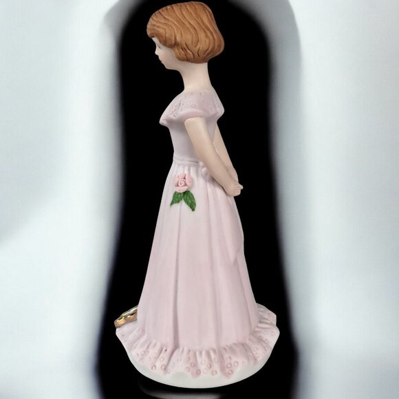 ENESCO Growing Up Birthday Girl Porcelain Bisque 13th Birthday Vintage - Picture 5 of 11